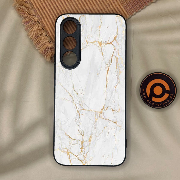 Vivo V70 FE - White Design 8 - Premium Metal Printed Soft Bumper Shock Proof Case