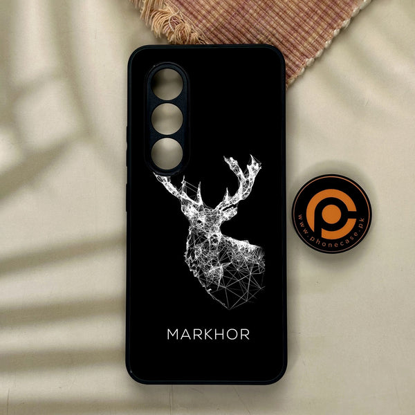Itel S25 - Markhor Design 4 - Premium Metal Printed Soft Bumper Shock Proof Case