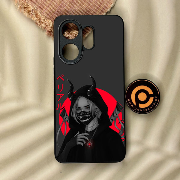 Vivo V60 - Anime Series Design 10 - Premium Metal Printed Soft Bumper Shock Proof Case