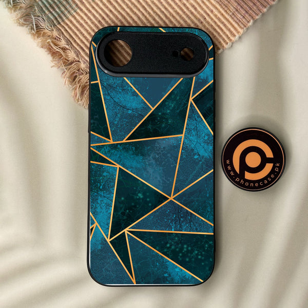 iPhone Air - Geometric Design 6 - Premium Metal Printed Soft Bumper Shock Proof Case