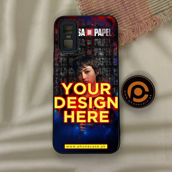 Infinix GT 30 Pro - Customize Your Own - Premium Metal Printed Soft Bumper Shock Proof Case