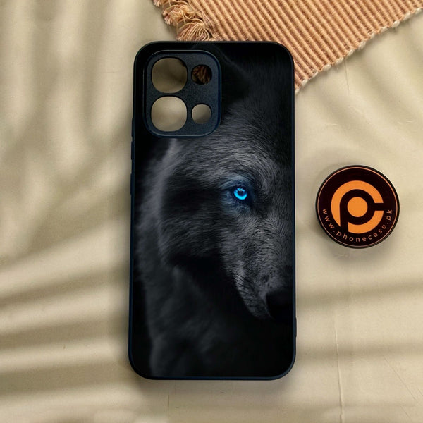 Oppo A6 Pro - Wolf Design 9 - Premium Metal Printed Soft Bumper Shock Proof Case