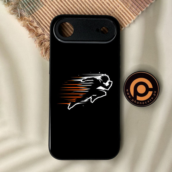 iPhone Air - Minimalistic Design 9 - Premium Metal Printed Soft Bumper Shock Proof Case
