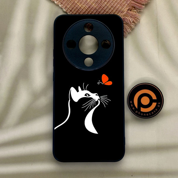 Honor x9d - Minimalistic Design 3 - Premium Metal Printed Soft Bumper Shock Proof Case