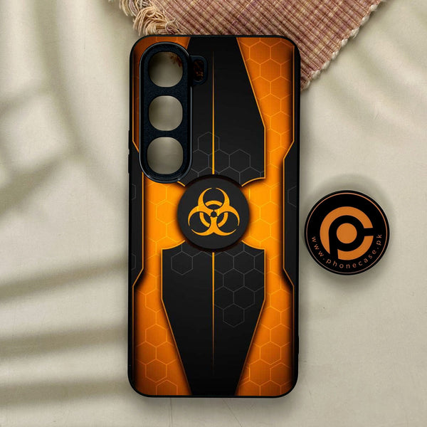 Vivo Y21d - Biohazard Design 2 - Premium Metal Printed Soft Bumper Shock Proof Case