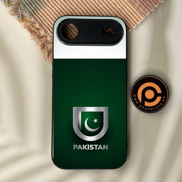 iPhone Air - Pakistan Design 4 - Premium Metal Printed Soft Bumper Shock Proof Case