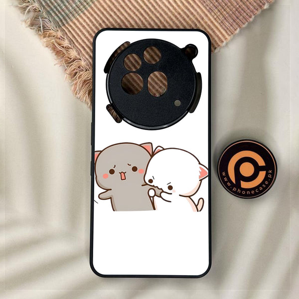 Nothing Phone 3a Pro - Cute Bubu Dudu Design 9 - Premium Metal Printed Soft Bumper Shock Proof Case