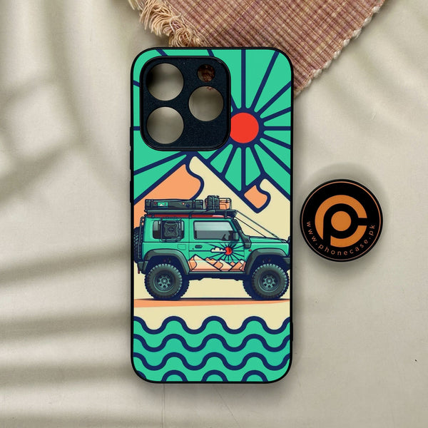 Realme 15T - Suzuki Jimny Design - Premium Metal Printed Soft Bumper Shock Proof Case