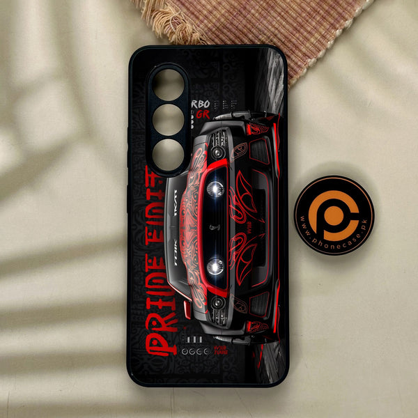 Itel S25 - Cobra X Racing Car - Premium Metal Printed Soft Bumper Shock Proof Case