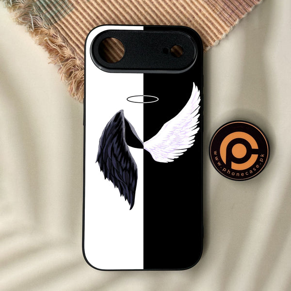 iPhone Air - Angel 2.0 Design 5 - Premium Metal Printed Soft Bumper Shock Proof Case
