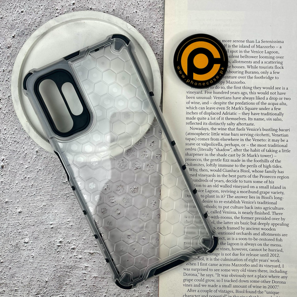 Galaxy A13 Airbag Shockproof Hybrid Armor Honeycomb Transparent Cover