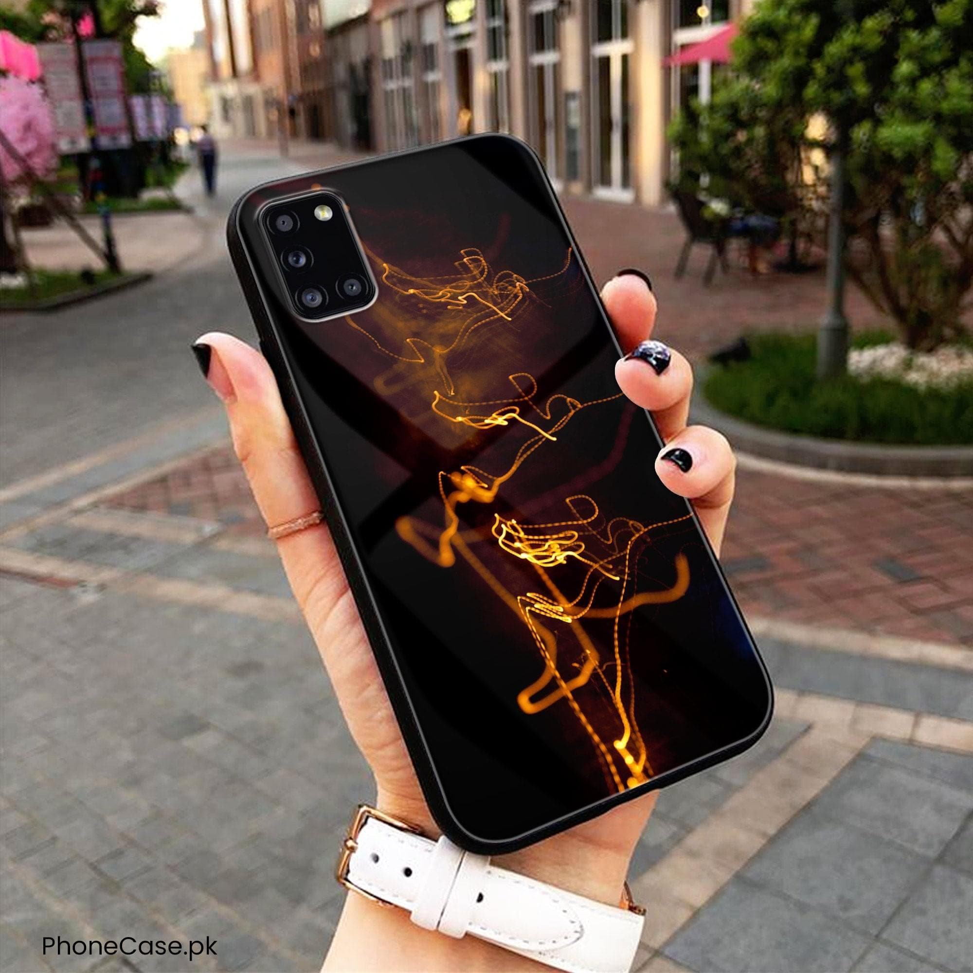 Abstract Series Premium Metal Phone Case All Models