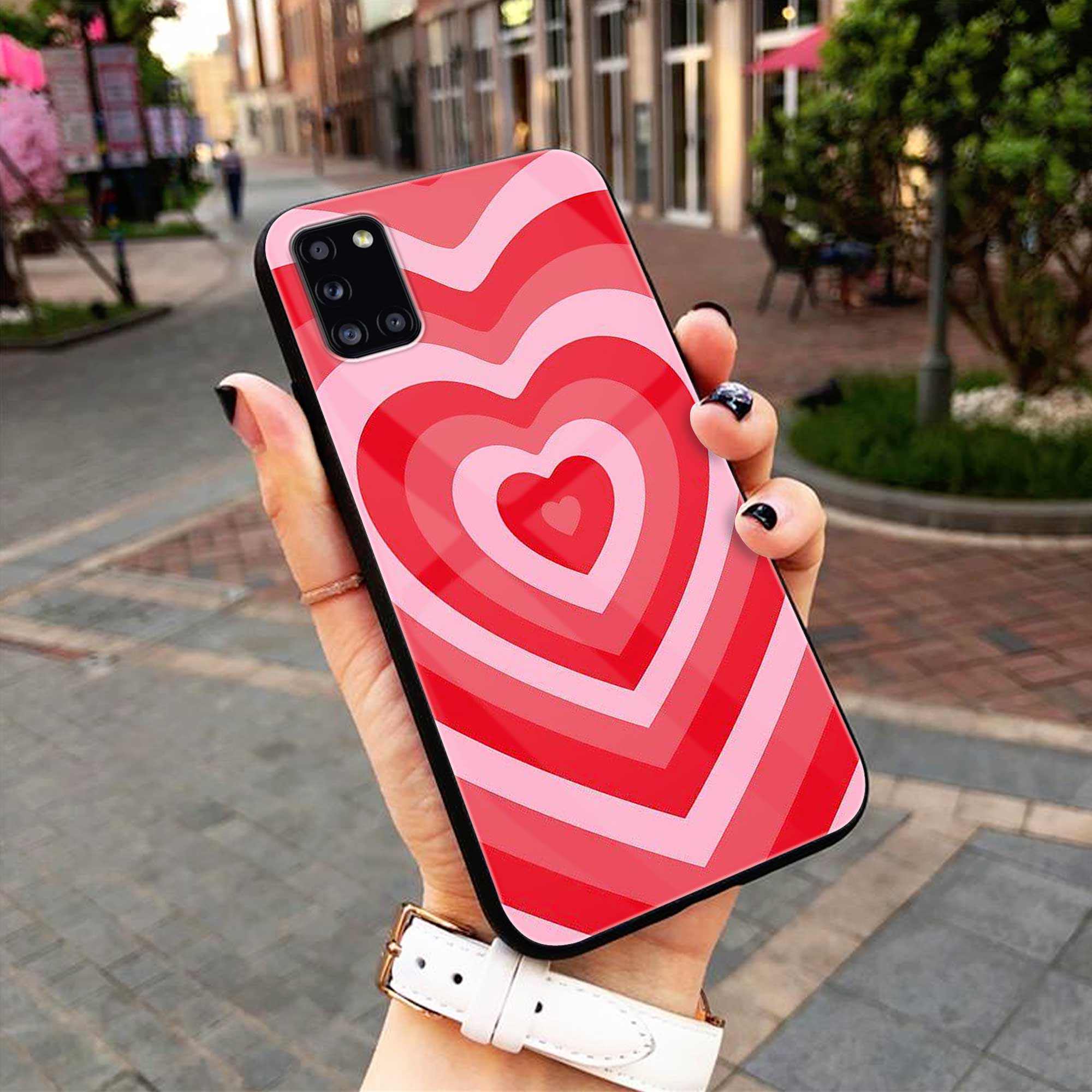 Heart Trending Designs Premium Metal Case All Models