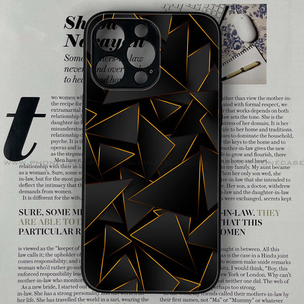 iPhone 13 Pro - 3D Design  4 - Premium Metal Printed soft Bumper shock Proof Case CS-33546