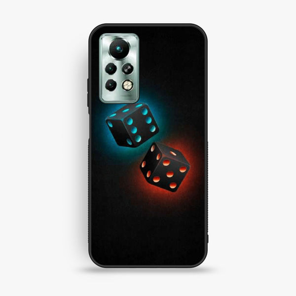 Infinix Note 11 Pro - Black Art Design 4 - Premium Metal Printed Soft Bumper Shock Proof Case