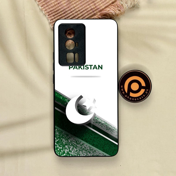 Xiaomi Redmi K60 Pro - Pakistan Design 10 - Premium Metal Printed Soft Bumper Shock Proof Case