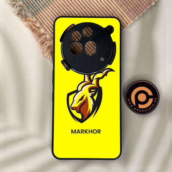 Nothing Phone 3a Pro - Markhor Design 8 - Premium Metal Printed Soft Bumper Shock Proof Case