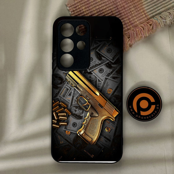 Realme C85 Pro - Dollar Design 7 - Premium Metal Printed Soft Bumper Shock Proof Case