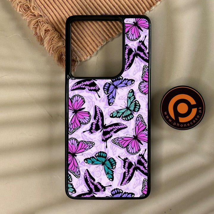 Motorola Edge 2025 - Butterflies Design 10 - Premium Metal Printed Soft Bumper Shock Proof Case