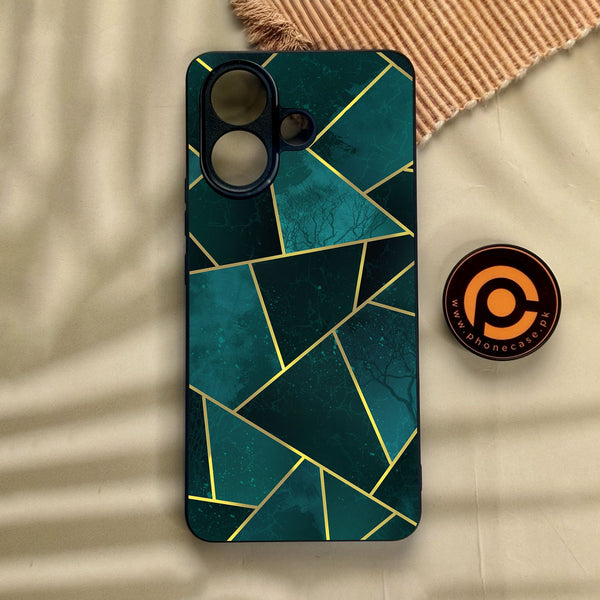 Vivo V60 Lite  - Geometric Design 1 - Premium Metal Printed Soft Bumper Shock Proof Case