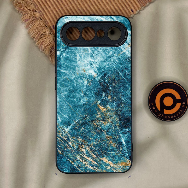 Vivo X300 FE - Blue 2.0 Design 10 - Premium Metal Printed Soft Bumper Shock Proof Case