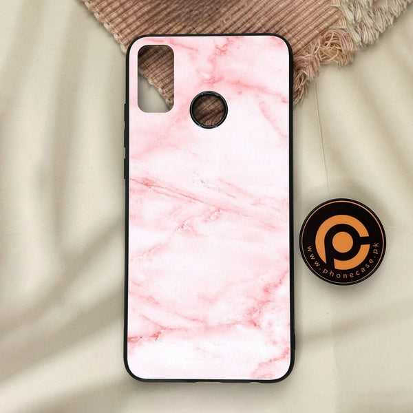Honor 9X Lite - Pink Design 2 - Premium Metal Printed Soft Bumper Shock Proof Case