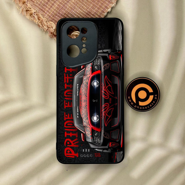 Oppo Find X5 Pro - Cobra X Racing Car - Premium Metal Printed Soft Bumper Shock Proof Case