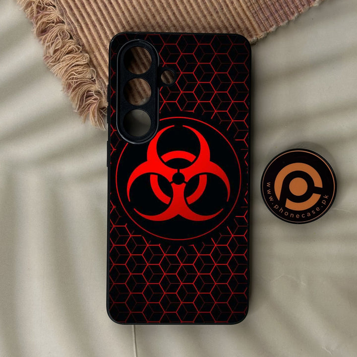 Samsung Galaxy S26 Plus - Biohazard Design 8 - Premium Metal Printed Soft Bumper Shock Proof Case