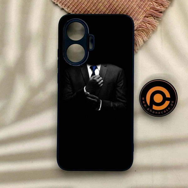 Xiaomi Redmi Turbo 4 Pro - Black Art Design 1 - Premium Metal Printed Soft Bumper Shock Proof Case