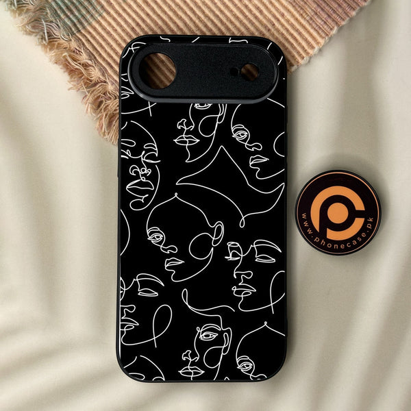 iPhone Air - Girls Design 6 - Premium Metal Printed Soft Bumper Shock Proof Case