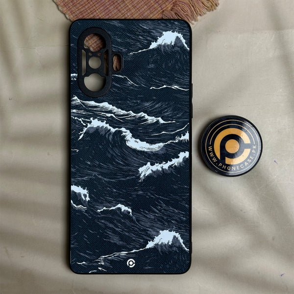 Redmi K40 Gaming - Classic Weave Design 16 - Premium Metal Printed Soft Bumper Shock Proof Case