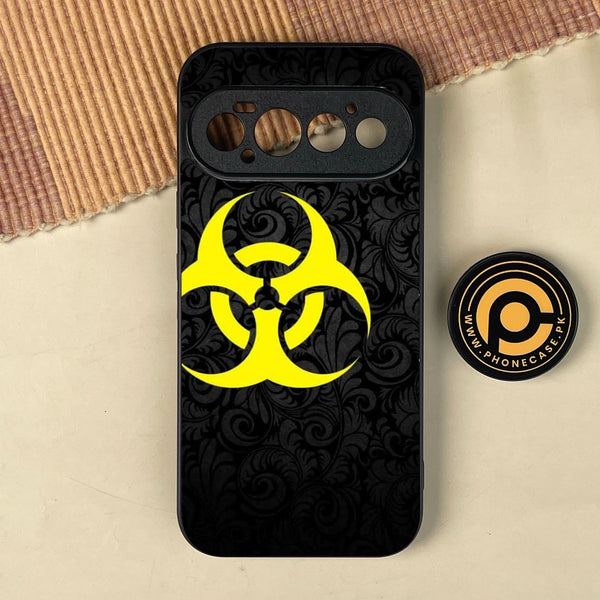 Google Pixel 11 Pro - Biohazard Design 10 - Premium Metal Printed Soft Bumper Shock Proof Case