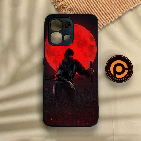 Oppo A6 Pro - Ninja Design 10 - Premium Metal Printed Soft Bumper Shock Proof Case