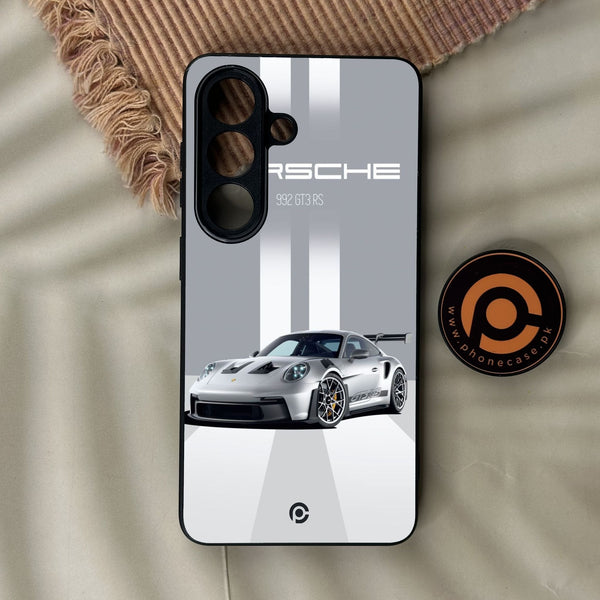 Samsung Galaxy S26 Plus - Porsche Gt3 Rs Thrill - Premium Metal Printed Soft Bumper Shock Proof Case
