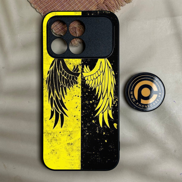 Xiaomi Poco F8 Pro - Angel 2.0 Design 1 - Premium Metal Printed Soft Bumper Shock Proof Case