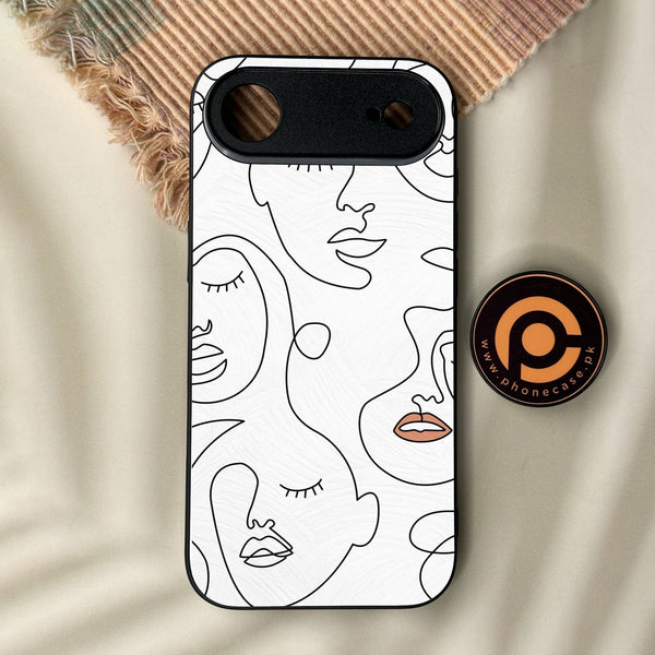 iPhone Air - Girls Design 1 - Premium Metal Printed Soft Bumper Shock Proof Case
