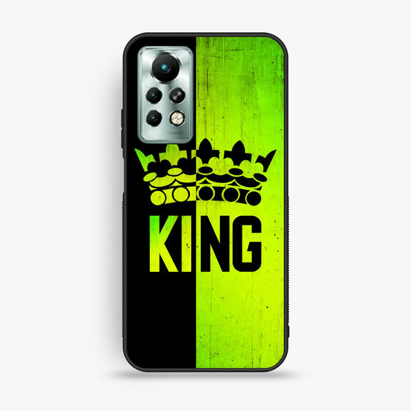 Infinix Note 11 Pro - King Design 3 - Premium Metal Printed Soft Bumper Shock Proof Case