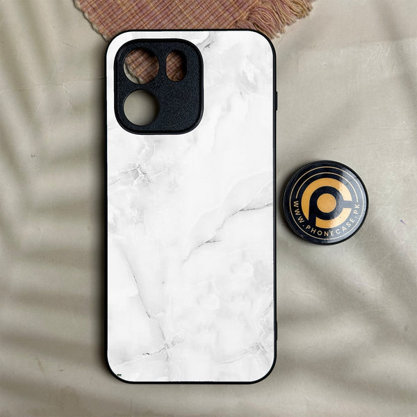 Oneplus Nord 6 - White Design 5 - Premium Metal Printed Soft Bumper Shock Proof Case