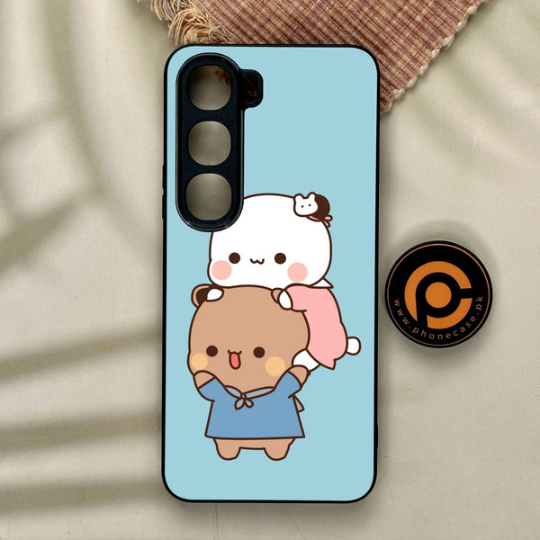 Vivo Y21d - Cute Bubu Dudu Design 5 - Premium Metal Printed Soft Bumper Shock Proof Case