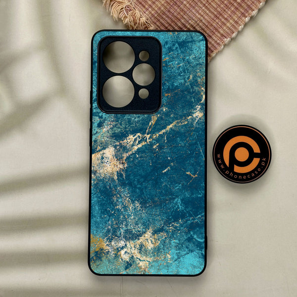 Realme 15 Pro - Blue 2.0 Design 9 - Premium Metal Printed Soft Bumper Shock Proof Case