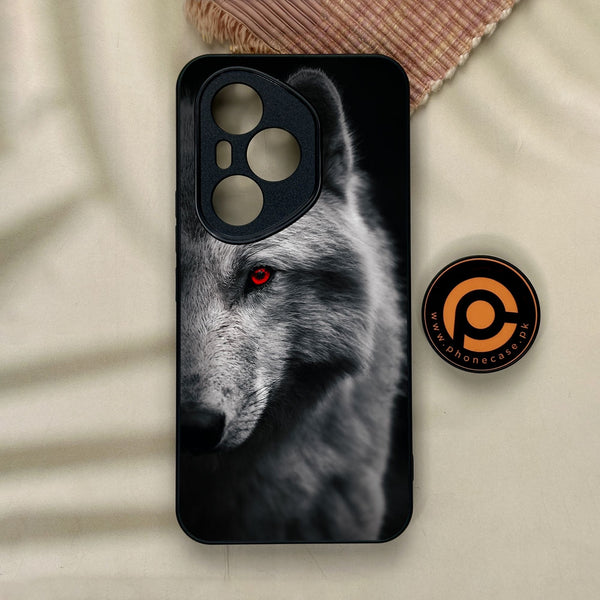 Honor 400 Pro - Wolf Design 10 - Premium Metal Printed Soft Bumper Shock Proof Case