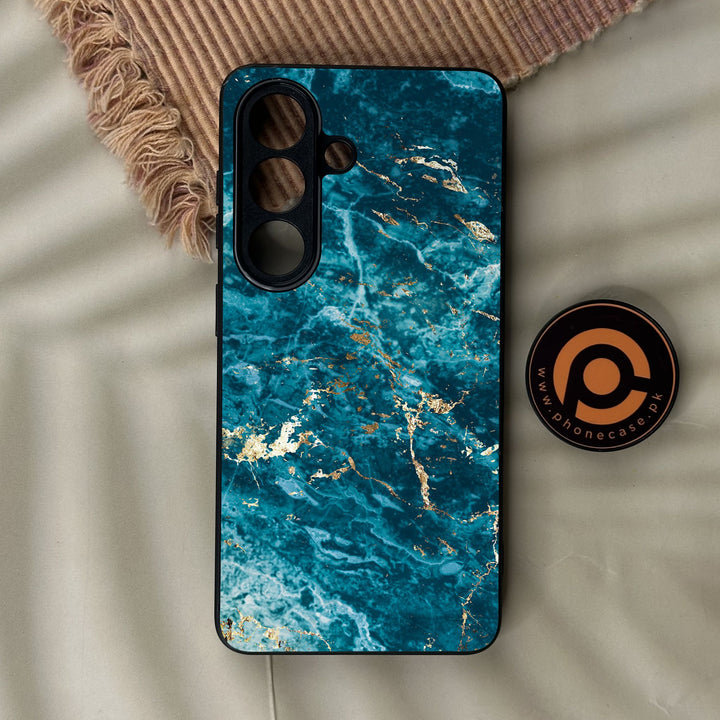 Samsung Galaxy S26 Plus - Blue 2.0 Design 1 - Premium Metal Printed Soft Bumper Shock Proof Case