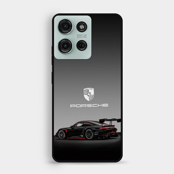 Motorola Moto G75 - Shadow Racer - Premium Metal Printed Soft Bumper Shock Proof Case