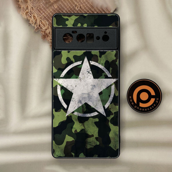 Google Pixel 6 Pro - Ndcom - Premium Metal Printed Soft Bumper Shock Proof Case