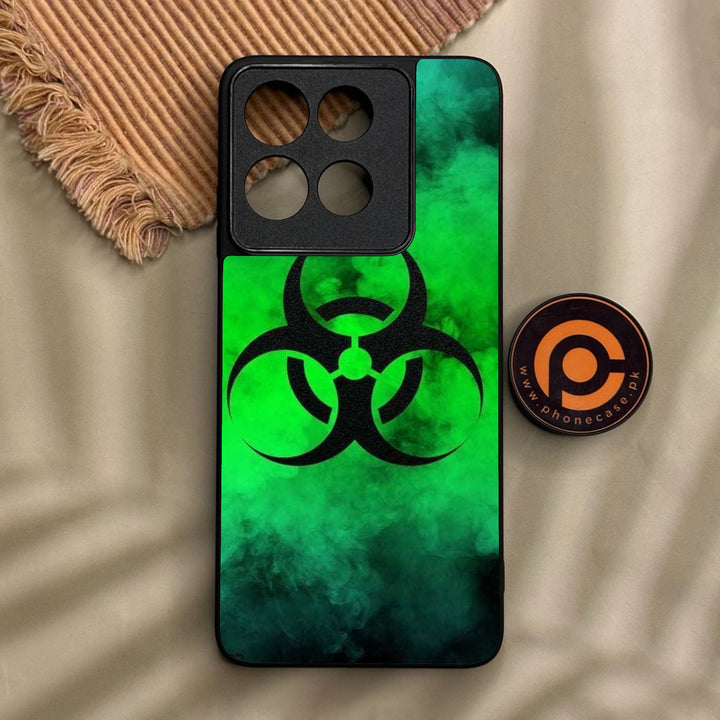 Motorola Moto G56 - Biohazard Design 7 - Premium Metal Printed Soft Bumper Shock Proof Case