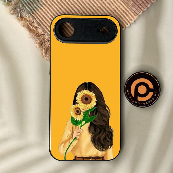 iPhone Air - Anime Girls Design 7 - Premium Metal Printed Soft Bumper Shock Proof Case