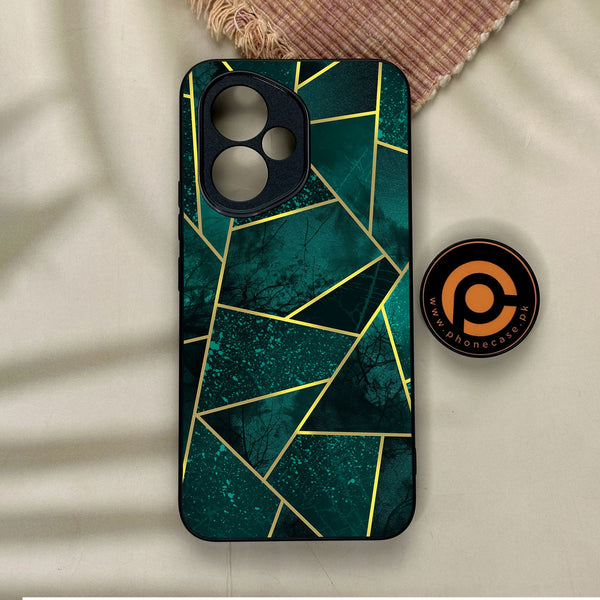 Honor 400 - Geometric Design 9 - Premium Metal Printed Soft Bumper Shock Proof Case