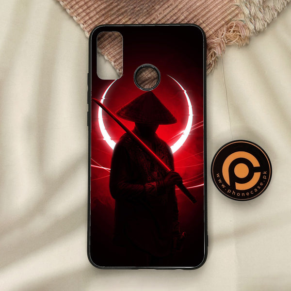Honor 9X Lite - Ninja Design 7 - Premium Metal Printed Soft Bumper Shock Proof Case