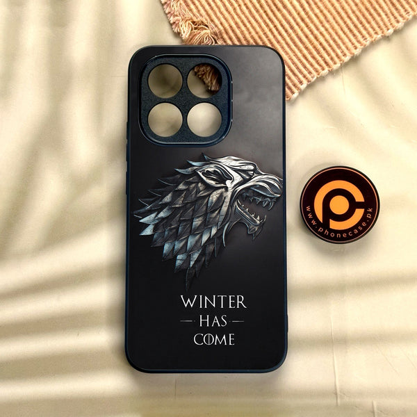 Xiaomi 15T - Winter Has Come Got - Premium Metal Printed Soft Bumper Shock Proof Case