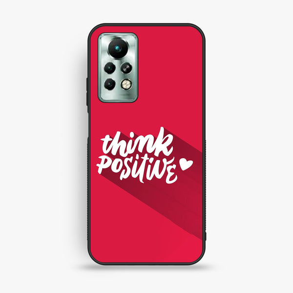 Infinix Note 11 Pro - Think Positive Design - Premium Metal Printed Soft Bumper Shock Proof Case